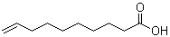 structure of CAS# 14436-32-9, 9-Decenoic acid;Caproleic acid
