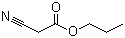 structure of CAS# 14447-15-5, Propyl cyanoacetate
