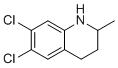 structure of CAS# 1447607-90-0, 6,7-Dichloro-2-methyl-1,2,3,4-tetrahydroquinoline