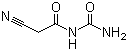 structure of CAS# 1448-98-2, N-(2-Cyanoacetyl)urea;N-Carbamoyl-2-cyanoacetamide