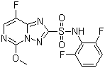 结构式 CAS# 145701-23-1, 双氟磺草胺