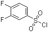 structure of CAS# 145758-05-0, 3,4-Difluorobenzenesulfonyl chloride;3,4-Difluorobenzene-1-sulfonyl chloride