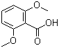 2,6-Dimethoxybenzoic acid molecular structure (CAS 1466-76-8)