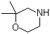 结构式 CAS# 147688-58-2, 2,2-二甲基吗啉