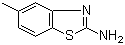 structure of CAS# 14779-17-0, 2-Amino-5-methylbenzothiazole;5-Methyl-2-aminobenzothiazole