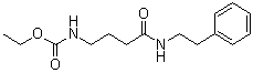 structure of CAS# 1477949-42-0, Santacruzamate A;N-[4-Oxo-4-[(2-phenylethyl)amino]butyl]carbamic acid ethyl ester