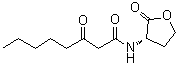 结构式 CAS# 147795-39-9, 3-氧代-N-[(3S)-四氢-2-氧代-3-呋喃基]辛酰胺