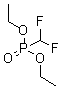结构式 CAS# 1478-53-1, 二氟甲烷膦酸二乙酯