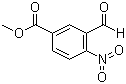 structure of CAS# 148625-35-8, Methyl 3-formyl-4-nitrobenzoate;5-Methoxycarbonyl-2-nitrobenzaldehyde