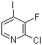 结构式 CAS# 148639-07-0, 2-氯-3-氟-4-碘吡啶