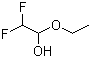 structure of CAS# 148992-43-2, 1-Ethoxy-2,2-difluoroethanol;Difluoroacetaldehyde ethyl hemiacetal