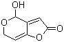 structure of CAS# 149-29-1, Patulin;4-Hydroxy-4H-furo[3,2-c]pyran-2(6H)-one