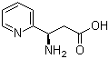 structure of CAS# 149196-86-1, (R)-3-Amino-3-(pyridin-2-yl)propanoic acid