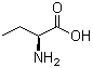 structure of CAS# 1492-24-6, L(+)-2-Aminobutyric acid;(S)-(+)-2-Aminobutyric acid; L-2-Aminobutanoic acid