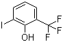 结构式 CAS# 149209-48-3, 2-碘-6-(三氟甲基)苯酚