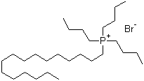 structure of CAS# 14937-45-2, Cetyltributylphosphonium bromide;Tributylhexadecylphosphonium bromide