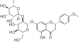结构式 CAS# 14941-08-3, 枸橘苷; 枸橘甙