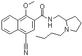 Nafadotride molecular structure (CAS 149649-22-9)