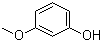 structure of CAS# 150-19-6, 3-Methoxyphenol;3-Hydroxyanisole