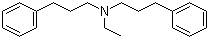 结构式 CAS# 150-59-4, 阿尔维林; N-乙基-N-(3-苯丙基)苯丙胺