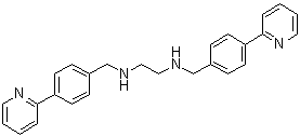structure of CAS# 1507370-20-8, N1,N2-Bis[[4-(2-pyridinyl)phenyl]methyl]-1,2-ethanediamine