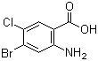 structure of CAS# 150812-32-1, 2-Amino-4-bromo-5-chlorobenzoic acid;4-Bromo-5-chloroanthranilic acid