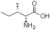 结构式 CAS# 1509-35-9, D-别异亮氨酸; (2R,3S)-2-氨基-3-甲基戊酸