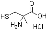 structure of CAS# 151062-55-4, 2-Methyl-D-cysteine hydrochloride