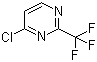 结构式 CAS# 1514-96-1, 4-氯-2-三氟甲基嘧啶; 2-三氟甲基-4-氯嘧啶