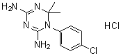 结构式 CAS# 152-53-4, 盐酸环氯胍