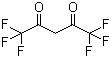 structure of CAS# 1522-22-1, 1,1,1,5,5,5-Hexafluoropentane-2,4-dione;Hexafluoroacetylacetone