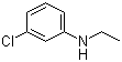 structure of CAS# 15258-44-3, N-(3-Chlorophenyl)ethylamine;3-Chloro-N-ethylaniline; N-(3-Chlorophenyl)-N-ethylamine