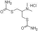 Cartap hydrochloride  molecular structure (CAS 15263-52-2)