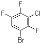 structure of CAS# 152840-71-6, 1-Bromo-3-chloro-2,4,5-trifluorobenzene
