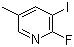 structure of CAS# 153034-78-7, 2-Fluoro-3-iodo-5-methylpyridine;2-Fluoro-3-iodo-5-picoline