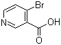 4-Bromonicotinic acid molecular structure (CAS 15366-62-8)