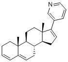 structure of CAS# 154229-20-6, Anhydro Abiraterone;3-[(8R,9S,10R,13S,14S)-10,13-dimethyl-2,7,8,9,11,12,14,15-octahydro-1H-cyclopenta[a]phenanthren-17-yl]pyridine