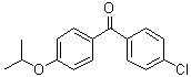 structure of CAS# 154356-96-4, 4-Chloro-4'-isopropoxybenzophenone;(4-Chlorophenyl)(4-isopropoxyphenyl)methanone; (4-Chlorophenyl)-(4-propan-2-yloxyphenyl)methanone; (4-Chlorophenyl)[4-(propan-2-yloxy)phenyl]methanone