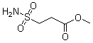structure of CAS# 15441-08-4, Methyl 3-(aminosulfonyl)propanoate;3-(Aminosulfonyl)propanoic acid methyl ester