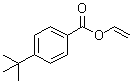 structure of CAS# 15484-80-7, Vinyl 4-tert-butylbenzoate