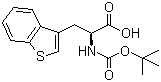 structure of CAS# 154902-51-9, Boc-L-3-Benzothienylalanine