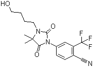 RU 58841 molecular structure (CAS 154992-24-2)