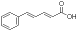 structure of CAS# 1552-94-9, 5-Phenyl-2,4-pentadienoic acid;BL 1255; Cinnamalacetic acid; Cinnamylideneacetic acid; NSC 109408; NSC 1778; NSC 63972; beta-Styrylacrylic acid