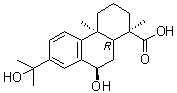 7alpha,15-Dihydroxydehydroabietic acid molecular structure (CAS 155205-64-4)