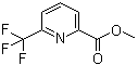 结构式 CAS# 155377-05-2, 6-三氟甲基-吡啶-2-羧酸甲酯