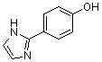 structure of CAS# 15548-89-7, 4-(Imidazol-2-yl)phenol;4-(1H-Imidazol-2-yl)phenol
