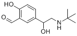 structure of CAS# 156339-88-7, Salbutamol EP Impurity D;5-(2-(tert-Butylamino)-1-hydroxyethyl)-2-hydroxybenzaldehyde