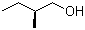 结构式 CAS# 1565-80-6, S-(-)-2-甲基-1-丁醇; L-2-甲基丁醇