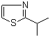 structure of CAS# 15679-10-4, 2-Isopropylthiazole;2-Isopropyl-1,3-thiazole