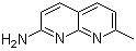 structure of CAS# 1568-93-0, 2-Amino-7-methyl-1,8-naphthyridine;AMND